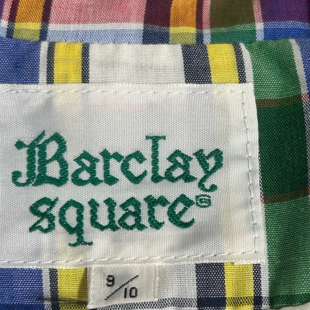 Multicolor Plaid Women's Blazer